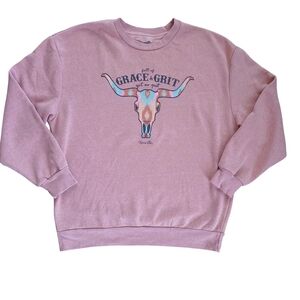 Blessed Girl Christian Graphic Sweatshirt